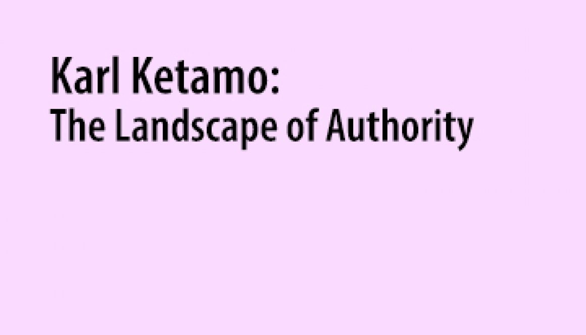 Karl Ketamo: The landscape of authority