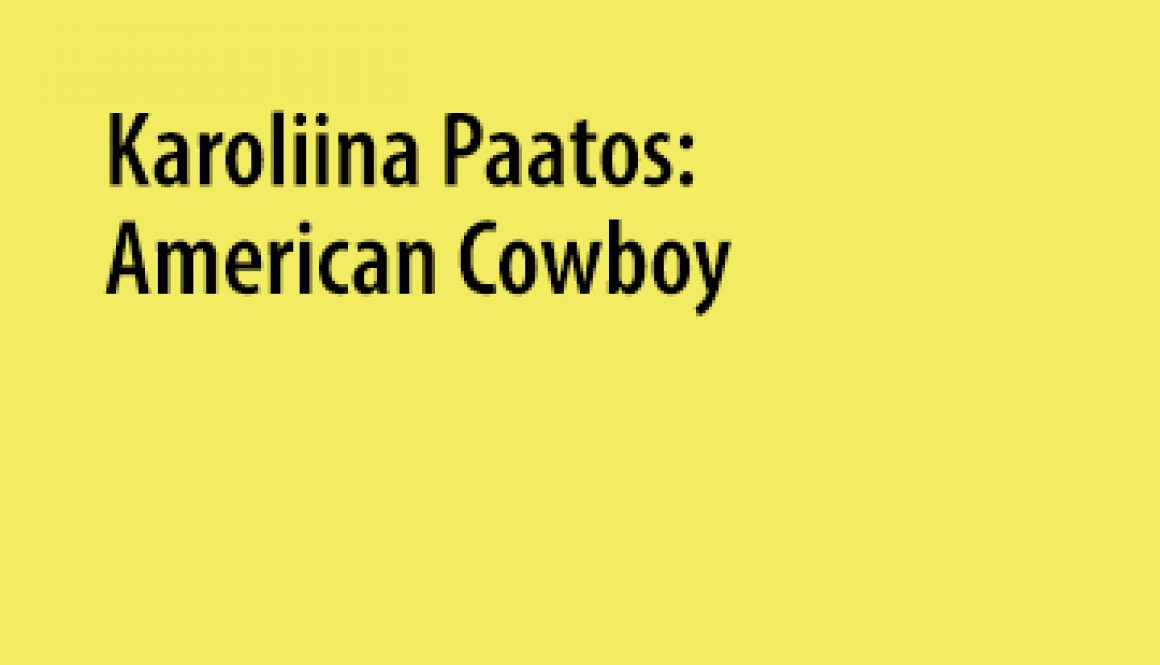 Karoliina Paatos: American Cowboy